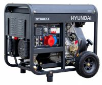 Дизельный генератор HYUNDAI DHY 8000LE-3