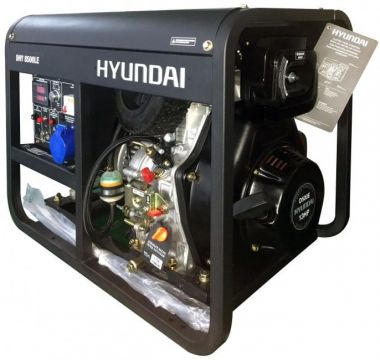 Дизельный генератор HYUNDAI DHY 8500LE ― HYUNDAI